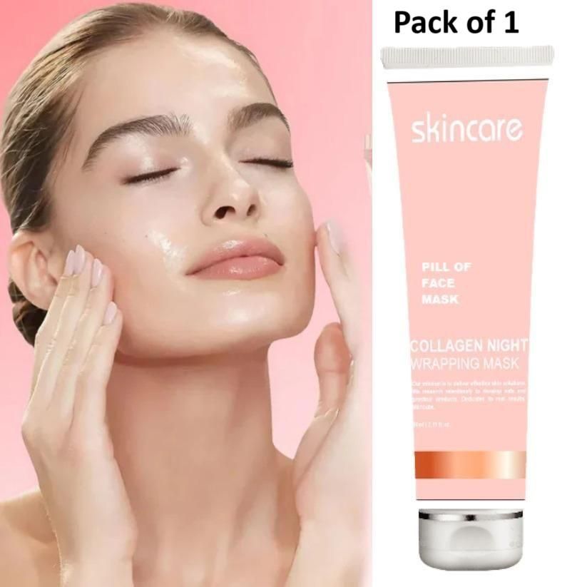 Herhaven Collagen Night Wrapping Peel Off Mask Pack of 1