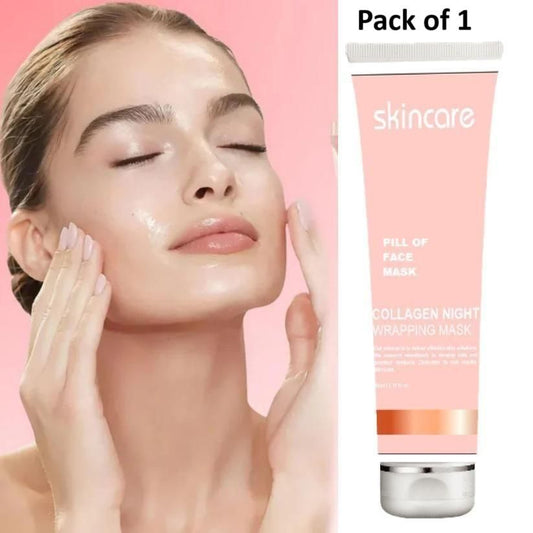 Herhaven Collagen Night Wrapping Peel Off Mask Pack of 1