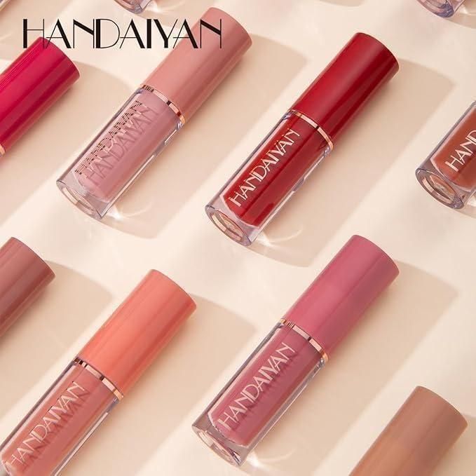 Herhaven Handaiyan Velvet Matte Liquid Lipstick Set 12Pcs